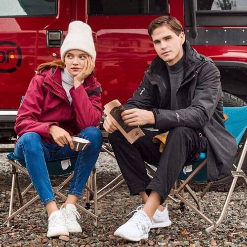 New Windbreaker Quick Dry 3 in 1 Clothes Men/Women Waterproof Windproof Hooded Outdoor Sports Jacket Lightweight Hiking Coat