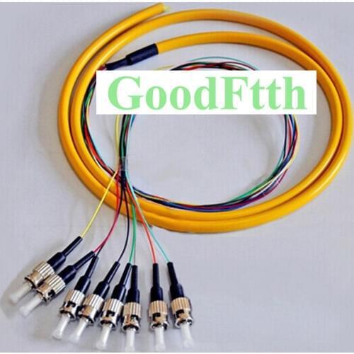 Fiber Pigtail ST/UPC 8 Cores SM Distribution GoodFtth 1-15m
