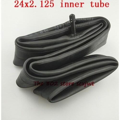 High quality 24x2.125 Butyl inner tube for Mountain bike E-bike Youth bicycle 24*2.125 tire
