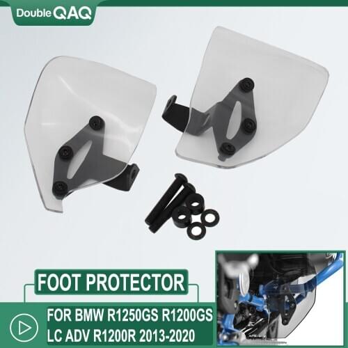 Motorcycle Splash Foot protector Guard Rear Foot Brake Lever Pedal Shifter Cover For BMW R1250GS R1200GS LC ADV R1200R 2013-2020