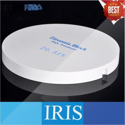 5 Piece OD95*10mm ST HT Dental Material Dental Zirconia Blocks for ZirkonZahn Milling Machine