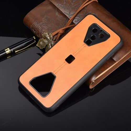Black Shark 3 Pro Back Case BlackShark 3 TPU Bumper Luxury Leather 360 Protection for Xiaomi Black Shark3 Case Funda BlackShark3
