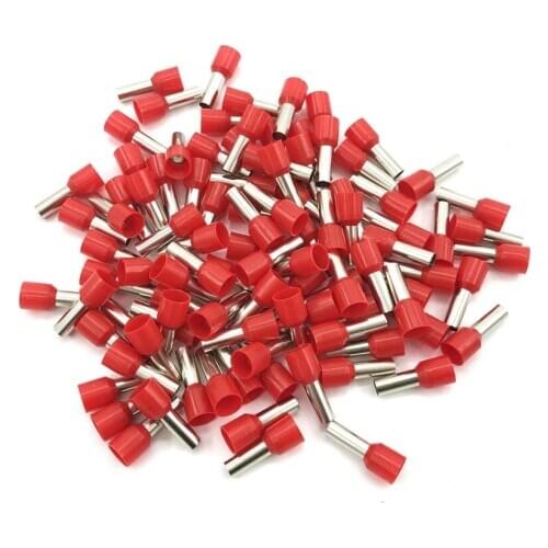 Insulated Terminal Block E10-12 1000pcs/Pack Insulated Cord End Connector Electrical Crimp Terminals China