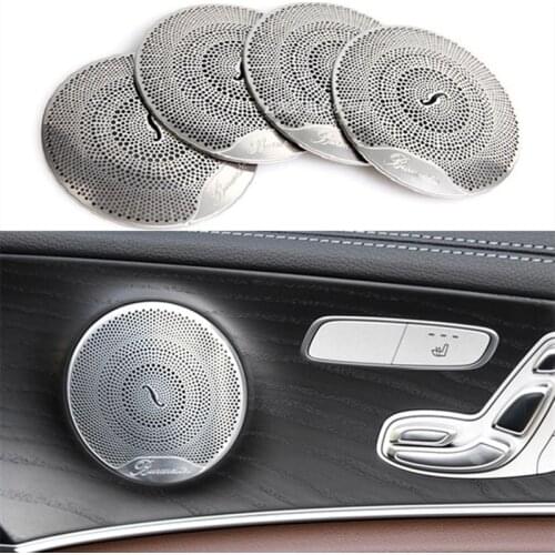 Airspeed for Mercedes Benz W205 W213 GlC AMG Accessories for Mercedes GLC Benz W205 W213 Interior Trim Door Audio Speaker Cover