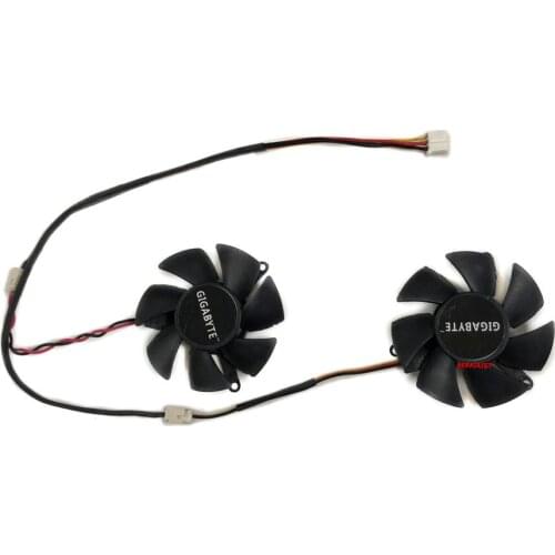 45mm FS1250-S2053A 0.19A GPU VGA Video Cooler Graphics Card Fan For Gigabyte GTX 1650 GTX1650 D6 OC Low Profile 4G Cards Cooling