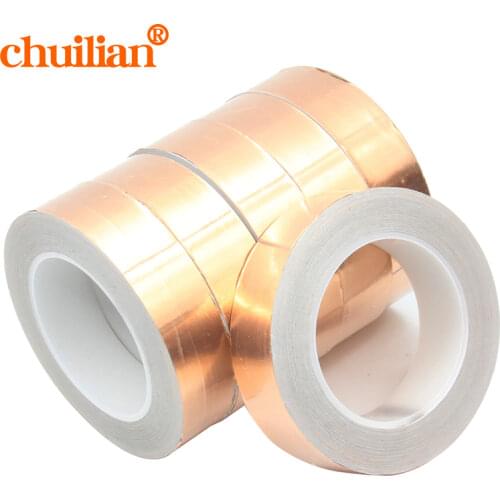 1 Roll Single Conductive COPPER FOIL TAPE Strip Width 80mm 100mm 120mm 150mm 180mm 200mm 250mm length 30m