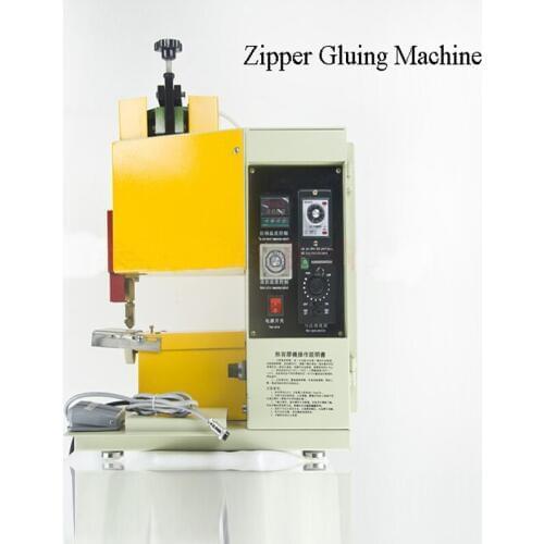 Zipper Edge Gluing Machine Hot Melt Glue Bilateral Gluing Machine Processing Equipment Double Side Gluing Machine MT902