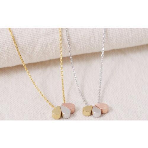 Fashion three drops necklace