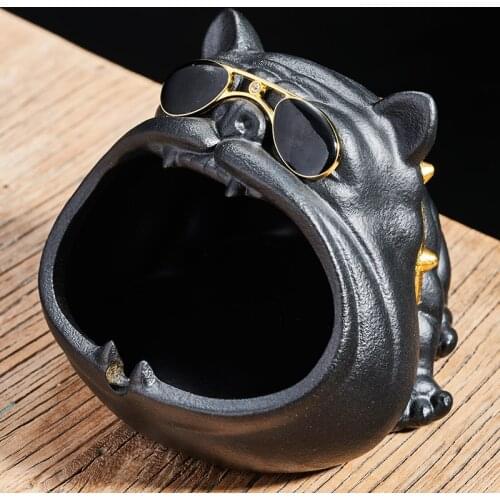 MOONBIFFY Ceramic Ashtrays