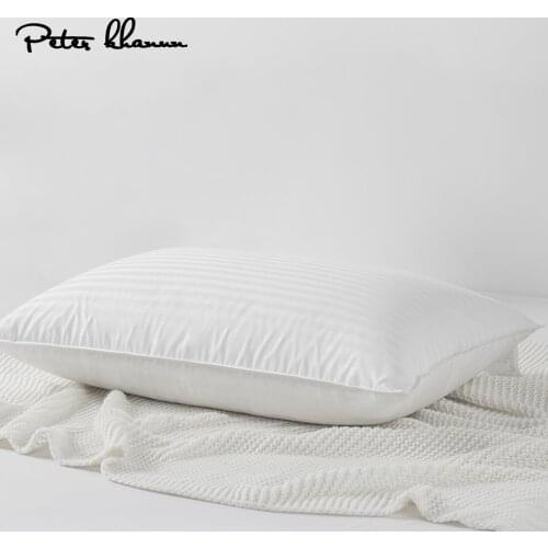 Peter Khanun White Goose Down Pillow Neck Pillows For Sleeping Bed Pillows 100% Cotton Shell Filled With Goose down Feathers P02