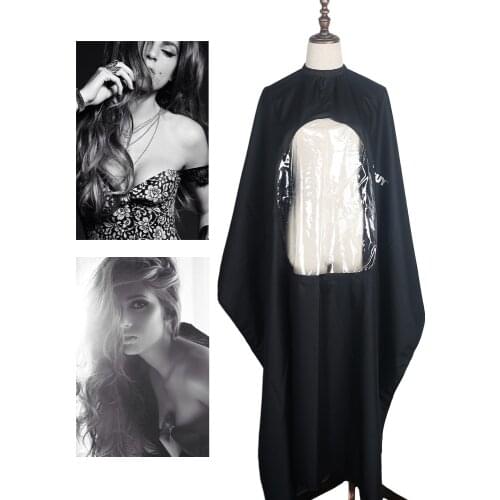 Pro Salon Hair Cutting Cloth Perspective Hairdressing Cloth Hairdressing Perm Waterproof Hairdressing Haircut Apron Cloth