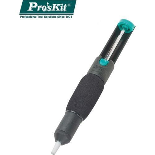 ProsKit DP-366D Double Loop Soft Handle Non-Slip Suction Tin Gun Manual Suction tin Strong Suction Pump Tool Removal Repairing