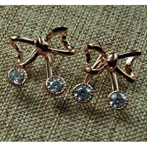 Guarantee Plain 925 Sterling Silver Earrings, 2.6g, EA51646