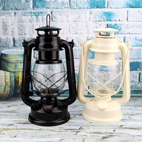 Retro Wrought Iron Starry Horse Lantern LED Star Night Light European Electronic Candlestick Ornaments Home Decor Size Optional