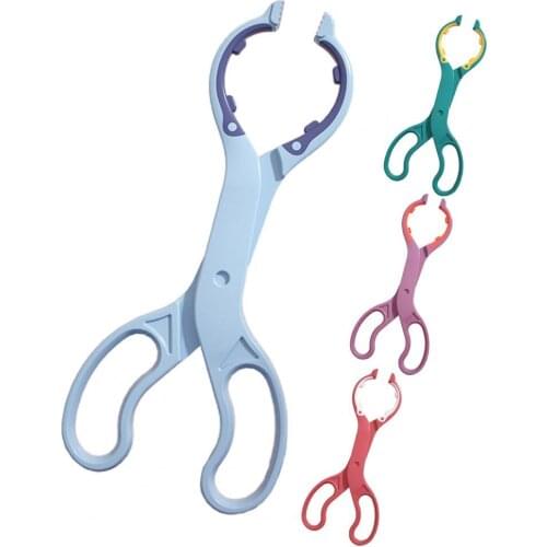 Bottle Tongs Ergonomics Handle Anti-slip Food Grade PP Baby Bottles Cleaning Tong Home Use Detachable Structure Infant Clips