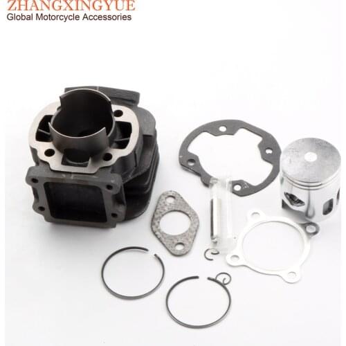 Scooter 70cc Big Bore Cylinder Kit for Aprilia Amico GL 50 Sport SR 50cc AC 47mm / 10mm 2-Stroke Engine Parts