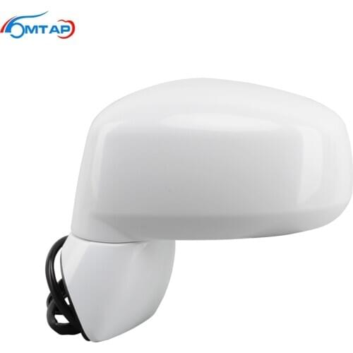MTAP Exterior Rearview Side Mirror Assy For Nissan TIIDA LATIO VERSA 2005 2006 2007 2008 2009 2010 C11 5-PINS With Heating