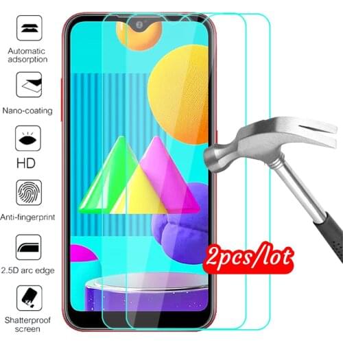 2pcs tempered glass for samsung galaxy M01 screen protector for samsung M 01 M01 sm-M015f protective film on sumsung sansung