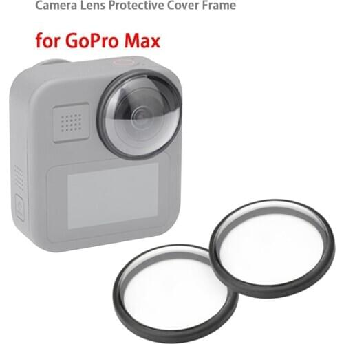 2pcs Camera Lens Protective Cover Universal Lens Cap Frame Guard for GoPro Max Sport Accessories Photography Props Replacement
