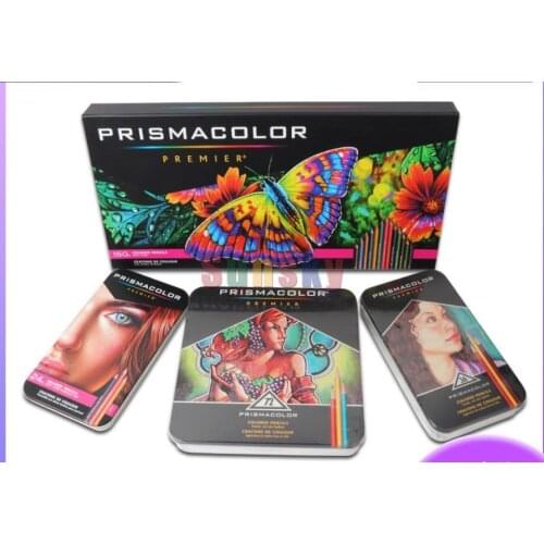 24 48 72 150 lapis prismacolor Premier skin oil Color pencil sanford drawing sketch art Pencil tin box pc996 pc939 PC901 PC926