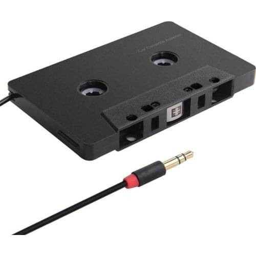 3.5mm Four Channel Anti-Tangled Mini ABS Stereo Input Cassette Adapter Car Audio- For i-phone For Type-c Interface Phone