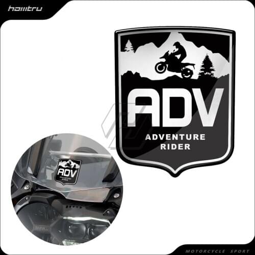 3D Motorcycle Decal Adventure Rider Sticker Case for BMW R1200GS R1250GS F850GS ADV for Honda X-ADV africa twin