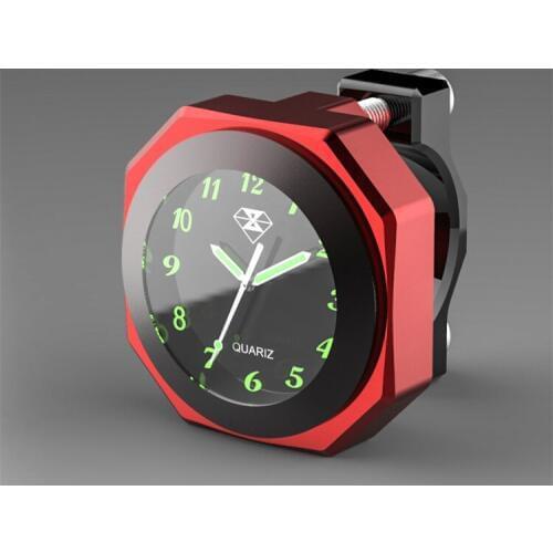 Motocross Refit Watch Clock Accessories WISP Electric Decoration Nightlight Waterproof Beast Electronic Clock Watch/Thermometer