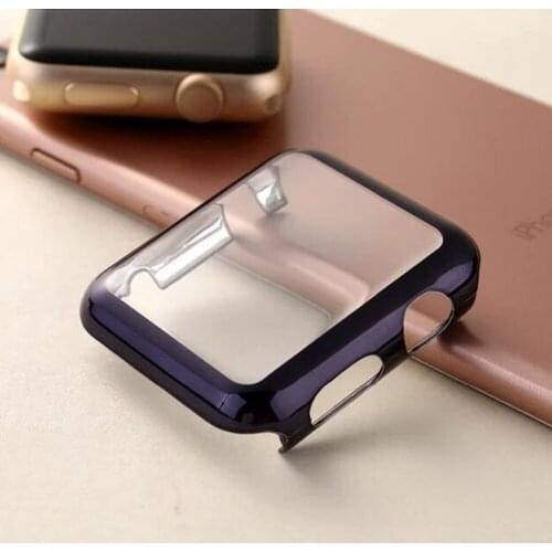 Cover For Apple Watch 6 case 44mm 40mm iwatch 42mm 38mm PC screen Protective bumper accessories for iwatch series 6 5 4 3 2 44mm