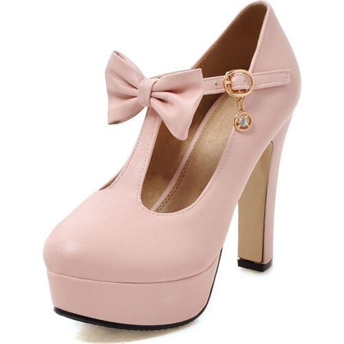 HUGNE Shoes With Medium Heels