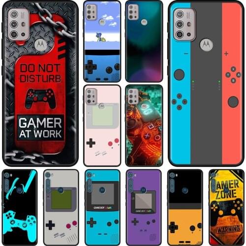 Game Switch Remote Control Handle Case For Moto One Fusion Hyper Edge E6s Capa for Moto G30 G10 Power G9 G8 Lite G Stylus
