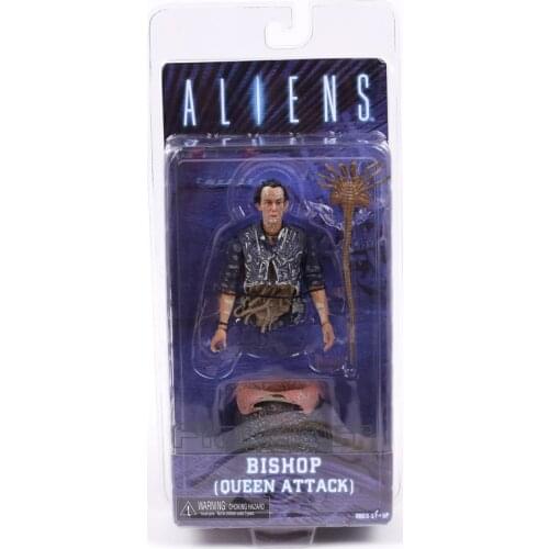 NECA ALIENS BISHOP QUEEN ATTACK PVC Action Figure Collectible Model Toy
