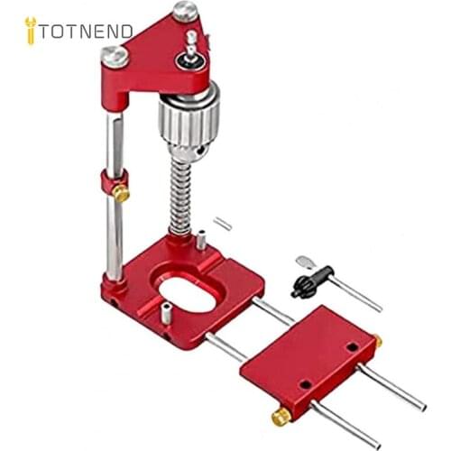1pc Portable Drilling Locator Adjustable Drilling Guide for DIY Furniture Connecting Position Hand Tools