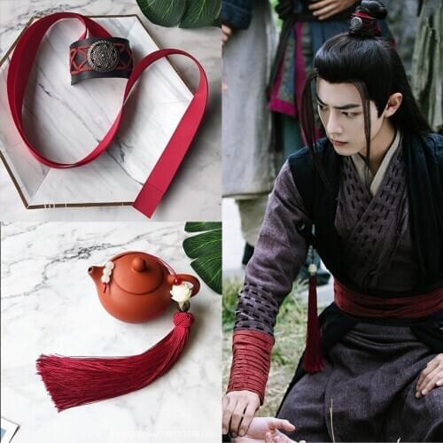 The Untamed Grandmaster of Demonic Cultivation Wei Wuxian Tuinga Pendant Crown Pendant Tassels