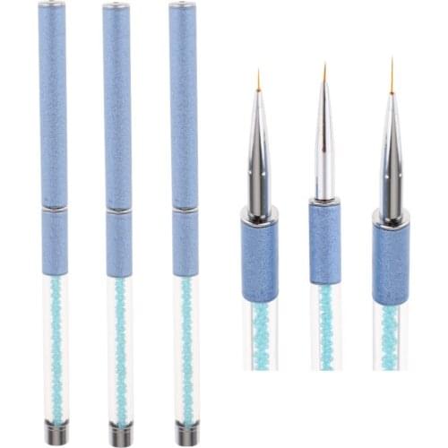 Nail Art DIY Tip Line Drawing Brush Pen Liner Sculpting Carving