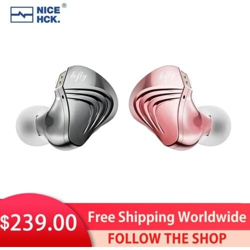 NiceHCK Lofty Flagship HIFI Music Headset 2Pin Audiophile Earphone 10.1mm Pure Beryllium Dynamic Stereo Studio Earbud IEM NX7MK3