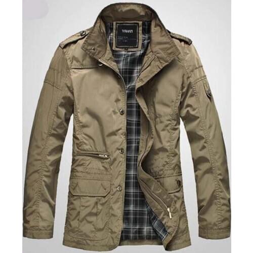 New Fashion Men Jacket Coat Hot Sell Casual Wear Korean Comfort Autumn Overcoat Outwear Necessary size: M-5XL