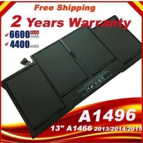 New laptop Battery for Apple MacBook Air 13" A1466 2012 year A1369 2011 2012 2013 2014 production Replace A1405 A1496 Fast shipp