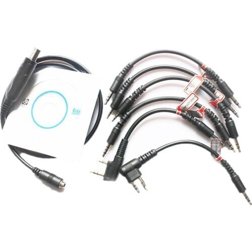 6 in 1 6in1 USB Programming Program Cord Cable For YAESU Vertex VX-1R VX-10 VX-110 VX-130 VX-131 2/Two Way Radios