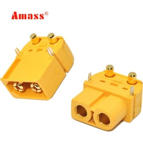 10pairs XT60PW Plug Connector Male & Female For RC Battery (10 XT60PW Male Connector +10 XT60PW Female Connector) 20%off