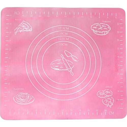 Silicone Chopping Board - High Temperature Resistant Silicone Gasket with a Thickened Roll Kneading Pad