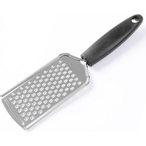 Stainless Steel Fruit Vegetable Graters Cutter Potatoes Carrots Melon Zester Slicer Fondue Cheese Grater with Non-slip Handle SN