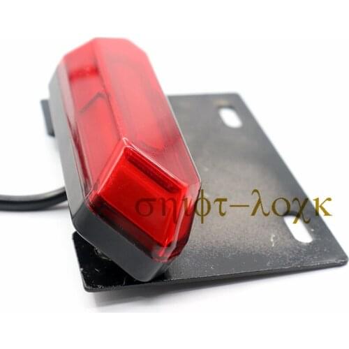 Electric Bicycle Tail Light LED Brake Light Electric Bicycle Turn Signal 48V for Citycoco Accessories