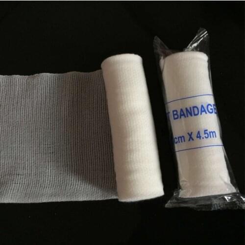 10 Pcs 5cm/7.5cm×4.5m PBT Medical Elastic Bandage Routine Home Care For First Aid Wounds