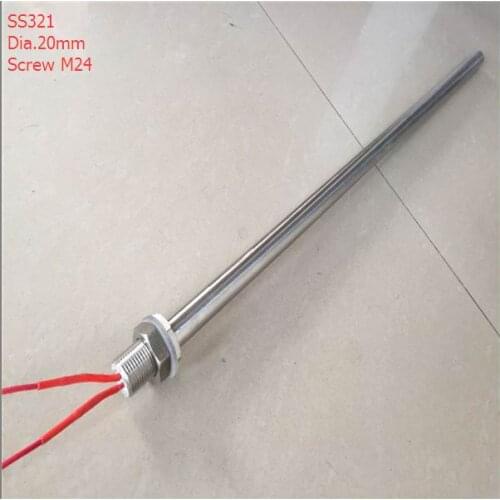 10pcs AC 240V 1000W SS321 Electric Heating Element Dies Cartridge Heater 20mm