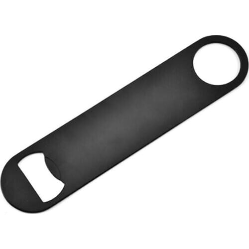 100pcs Durable Beer Bottle Opener Stainless Steel Flat Speed Bottle Cap Opener Remover Bar Blade Kitchen Tool