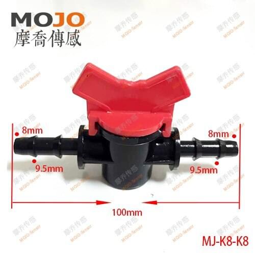 2020 (10pcs/Lots) MJ-K8-K8 Water valve for 8mm diameter NEW PE garden irrigation water faucet