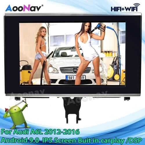 64G IPS Touch Screen Android 9.0 Facelift Car Radio For Audi A6L 2012 2013 2014 2015 GPS Navigation Stereo Multimedia Player