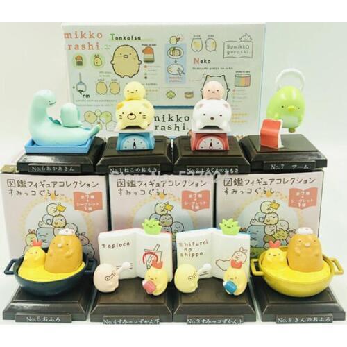 New 8Pcs Sumikko Anime Collection Model 5CM PVC Action Figure Toy
