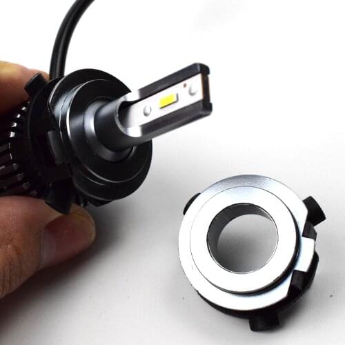 H7 LED adapter Base for Kia Sonata Nissan QASHQAI Sportage LED H7 Bulb Holder Adapter for KIA K4 K5 Sorento LED headlight D106B