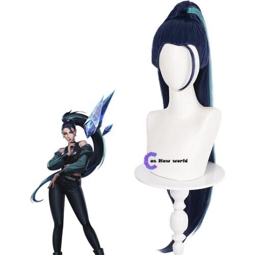 Game League of Legends Cosplay KDA Kaisa Cosplay LOL League of Legends K/DA Costume Kaisa Wig Halloween